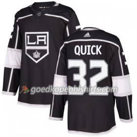 Los Angeles Kings Jonathan Quick 32 Adidas 2017-2018 Zwart Authentic Shirt - Mannen